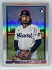 2021 Bowman 1991 Bowman Sixto Sanchez #91B-SS card