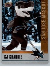 2020 Upper Deck National Hockey Card Day Mascots SJ Sharkie #M-2 card