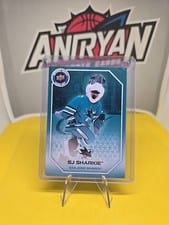 2025 Upper Deck National Hockey Card Day Mascot SJ Sharkie #M-1-10 card