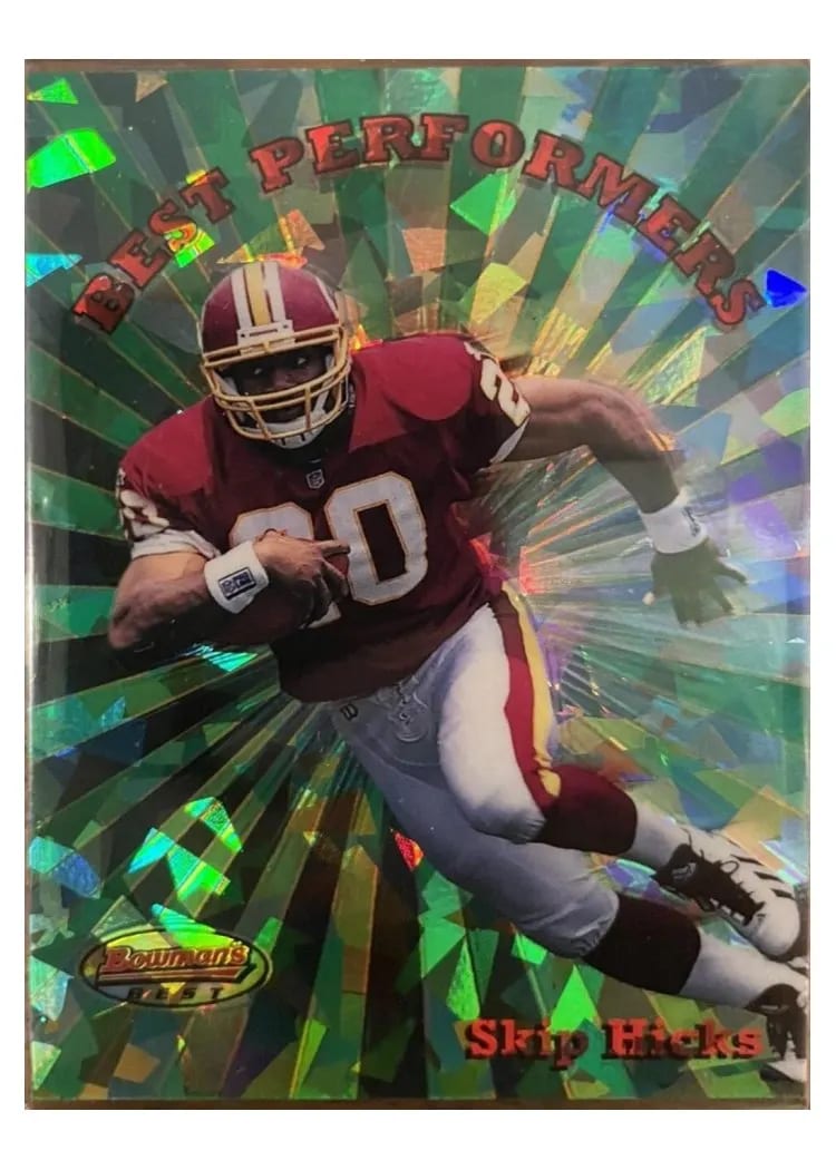 1998 Bowman's Best Performers Skip Hicks #BP3 card