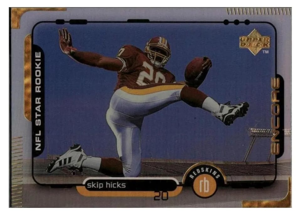 1998 Upper Deck Encore Skip Hicks Gold F, X #19 card