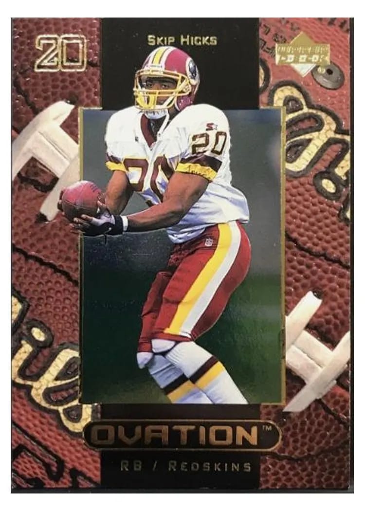 1999 Upper Deck Ovation Skip Hicks #60 card