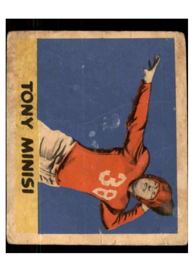 1949 Leaf Skip Minisi #74 card