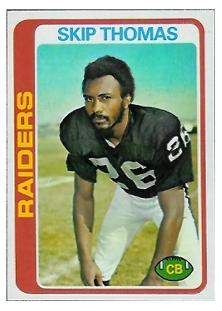 1978 Topps Skip Thomas #8 card