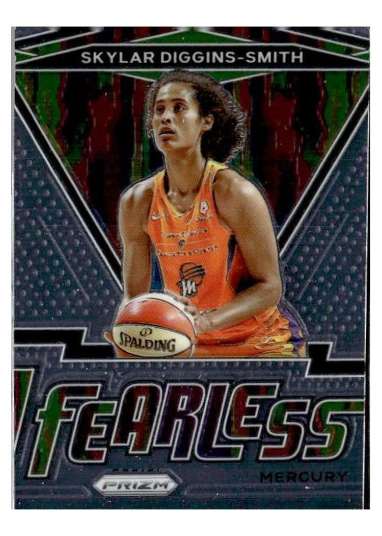 2021 Panini Prizm WNBA Fearless Skylar Diggins-Smith #15 card