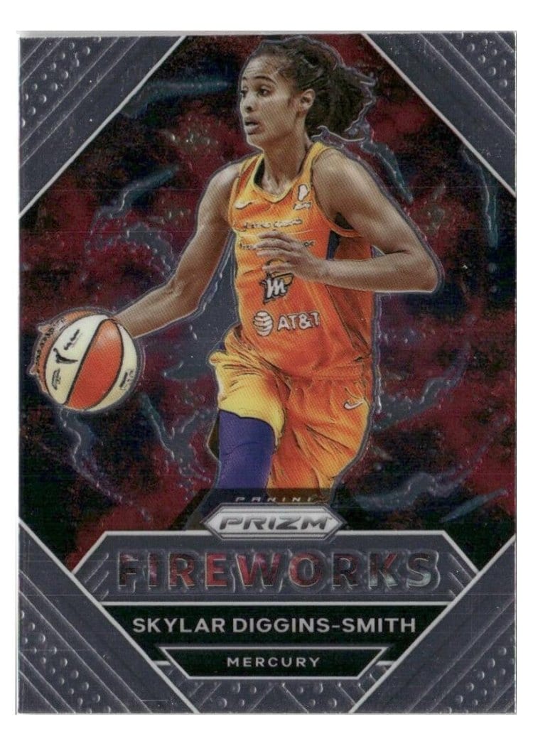 2021 Panini Prizm WNBA Fireworks Skylar Diggins-Smith #12 card