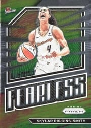 2023 Panini Prizm WNBA Fearless Skylar Diggins-Smith #8 card