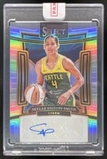 2024 Panini Select WNBA Signatures Skylar Diggins-Smith #SG-SDS card