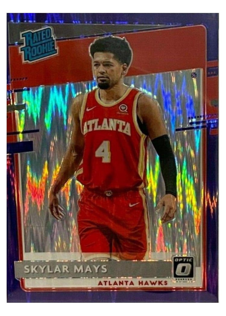 2020-21 Donruss Optic Base Set Skylar Mays #196 card