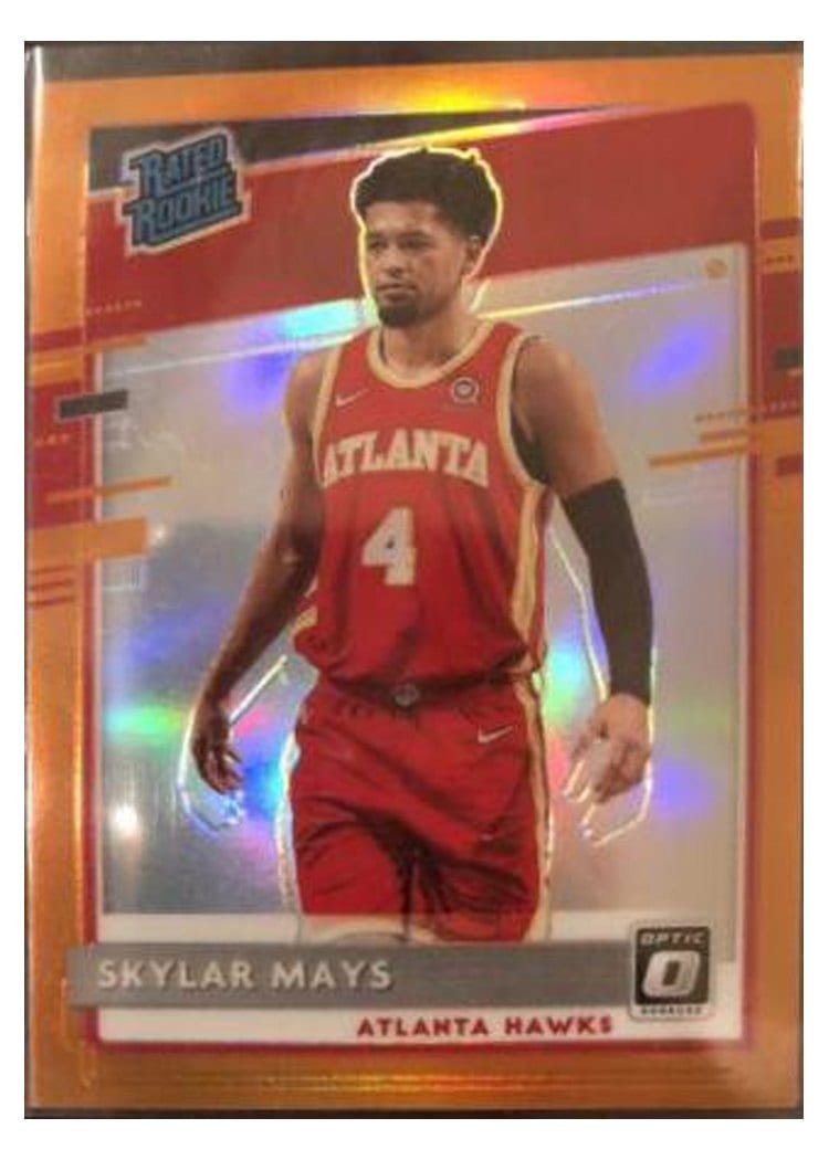 2020-21 Donruss Optic Base Set Skylar Mays Orange #196 card