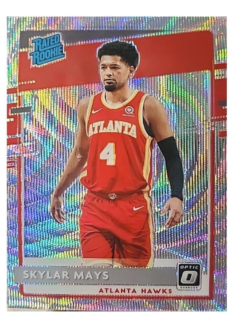2020-21 Donruss Optic Base Set Skylar Mays #196 card
