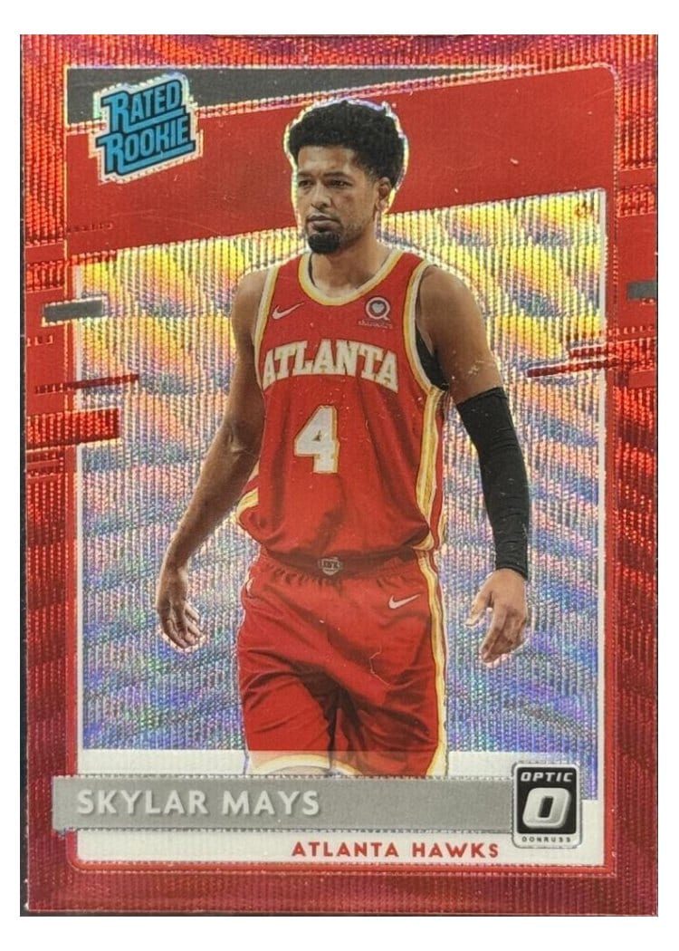 2020-21 Donruss Optic Base Set Skylar Mays #196 card