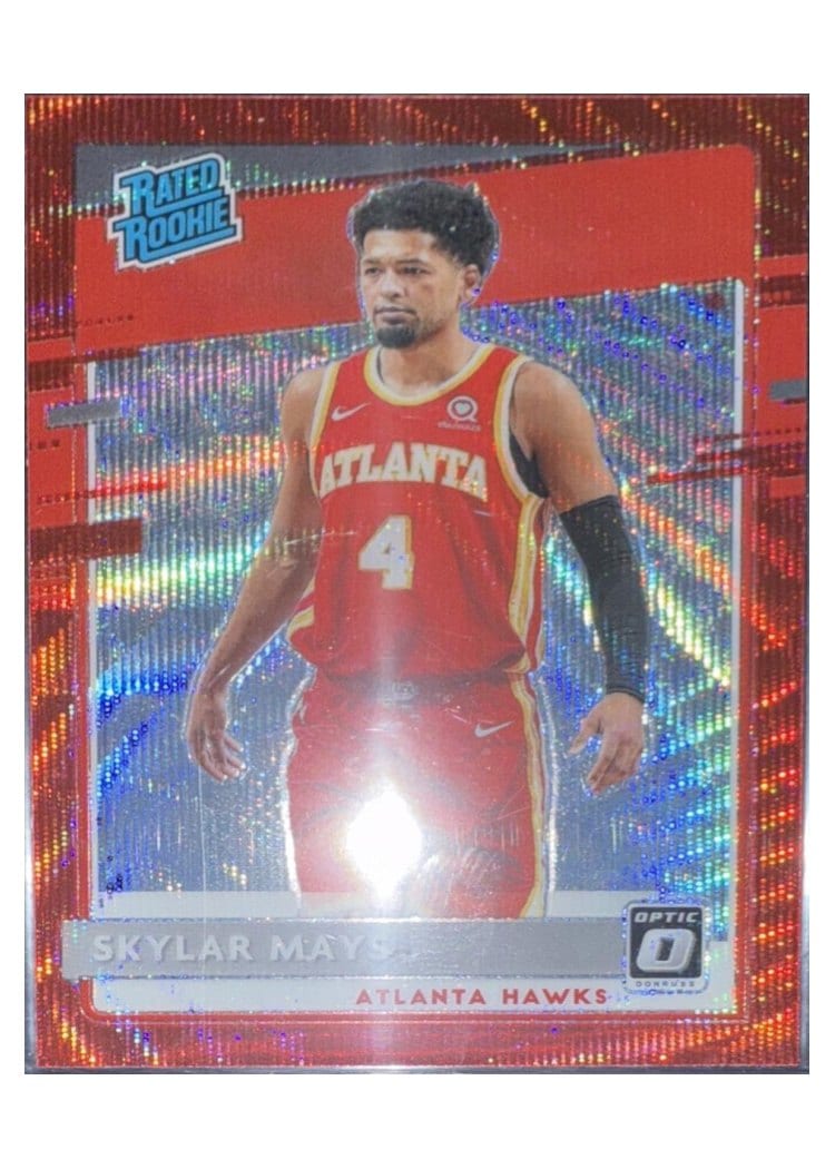 2020-21 Donruss Optic Base Set Skylar Mays #196 card