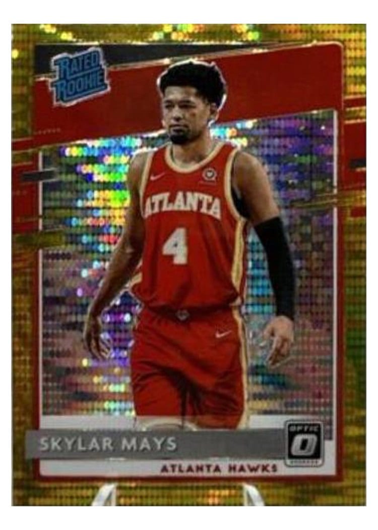 2020-21 Donruss Optic Base Set Skylar Mays #196 card