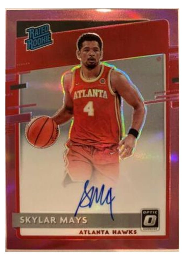 2020-21 Donruss Optic Base Set Skylar Mays #196 card