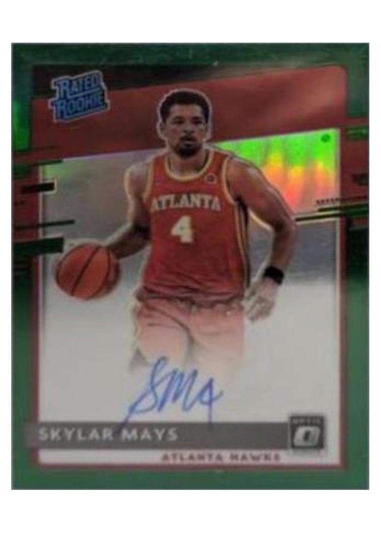 2020-21 Donruss Optic Base Set Skylar Mays #196 card