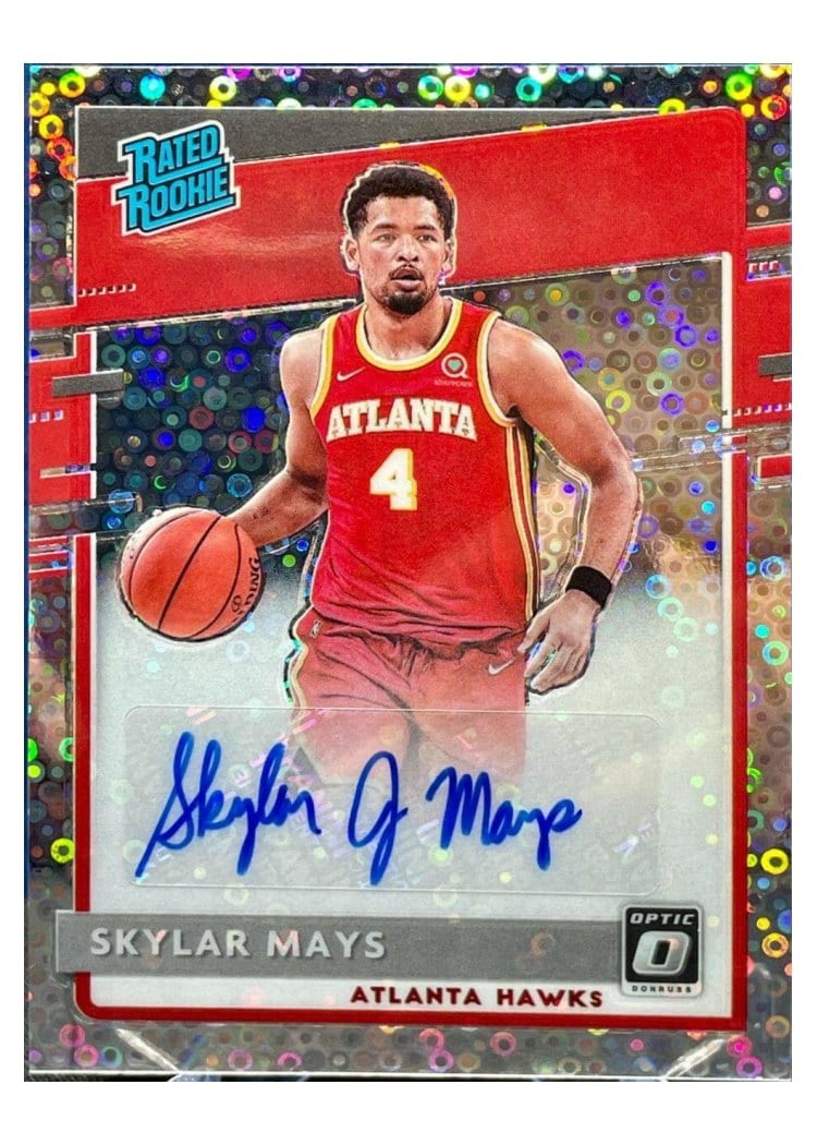 2020-21 Donruss Optic Base Set Skylar Mays #196 card