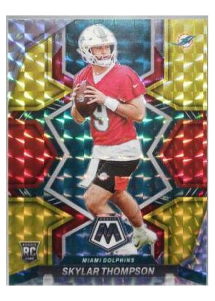2022 Panini Mosaic Base Set Skylar Thompson #366 card