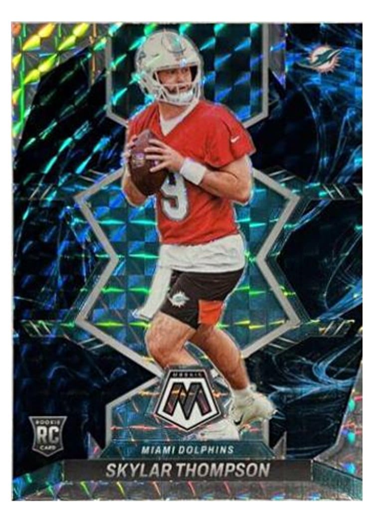 2022 Panini Mosaic Base Set Skylar Thompson #366 card