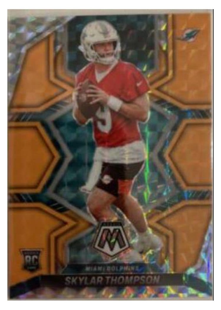 2022 Panini Mosaic Base Set Skylar Thompson #366 card