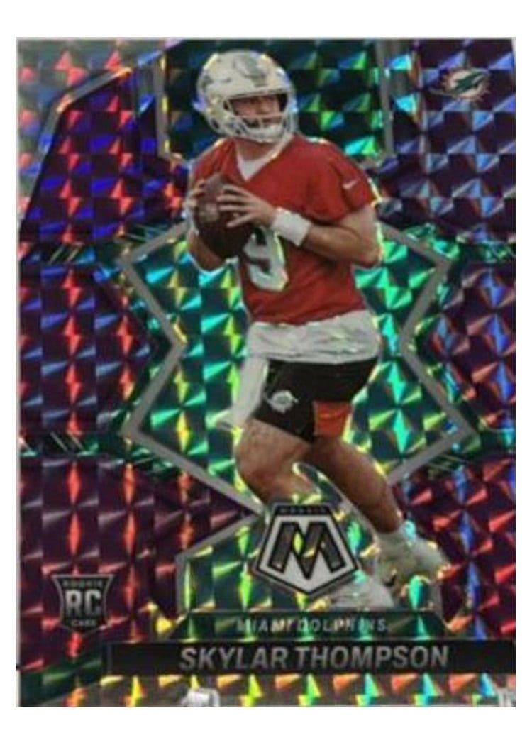2022 Panini Mosaic Base Set Skylar Thompson #366 card