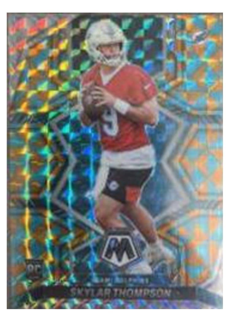 2022 Panini Mosaic Base Set Skylar Thompson #366 card