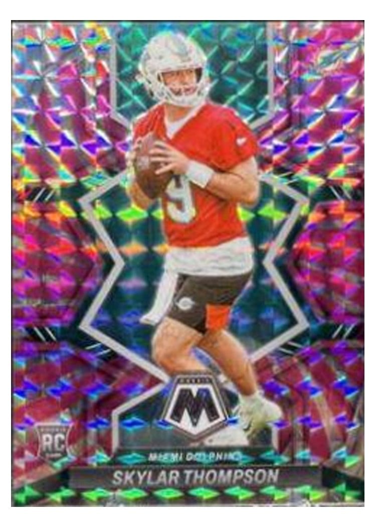 2022 Panini Mosaic Base Set Skylar Thompson #366 card