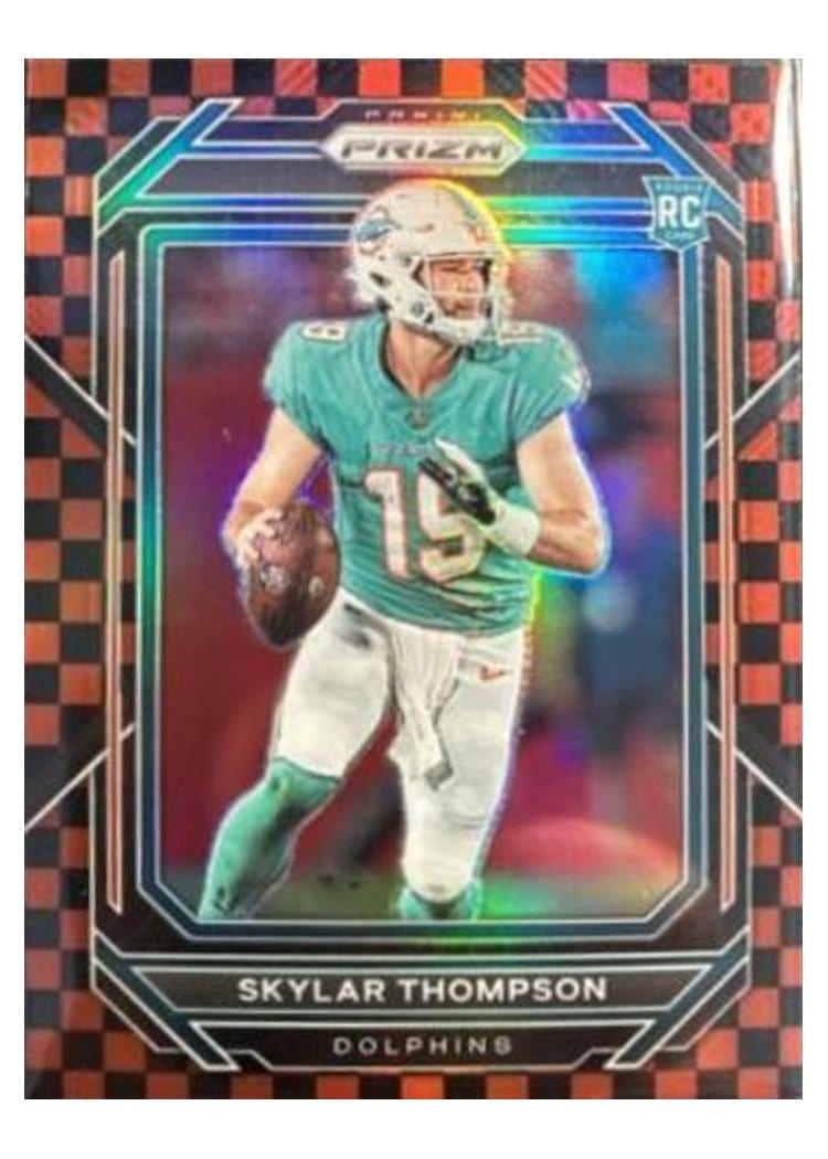 2022 Panini Prizm Base Set Skylar Thompson #354 card