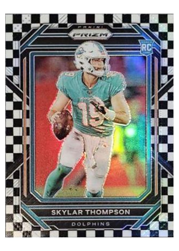 2022 Panini Prizm Base Set Skylar Thompson #354 card