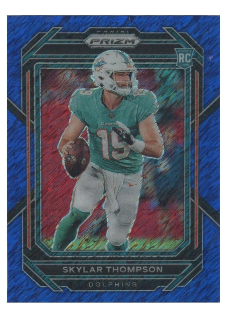 2022 Panini Prizm Base Set Skylar Thompson #354 card