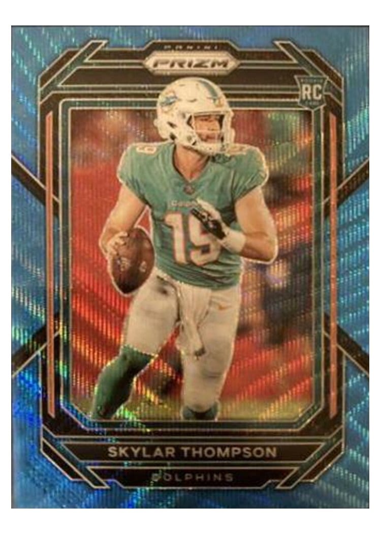 2022 Panini Prizm Base Set Skylar Thompson #354 card