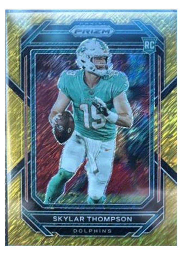 2022 Panini Prizm Base Set Skylar Thompson #354 card