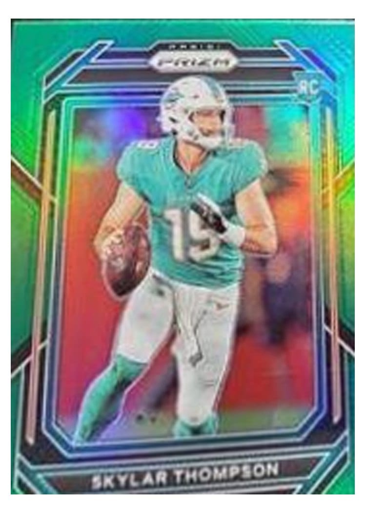 2022 Panini Prizm Base Set Skylar Thompson #354 card