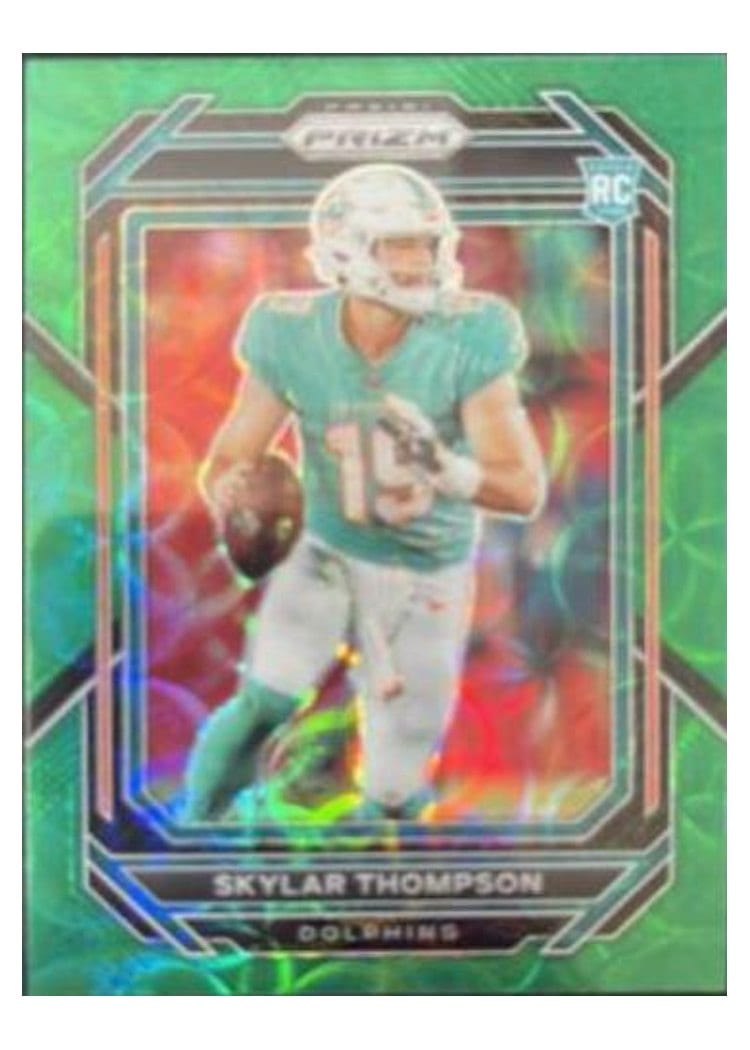 2022 Panini Prizm Base Set Skylar Thompson #354 card