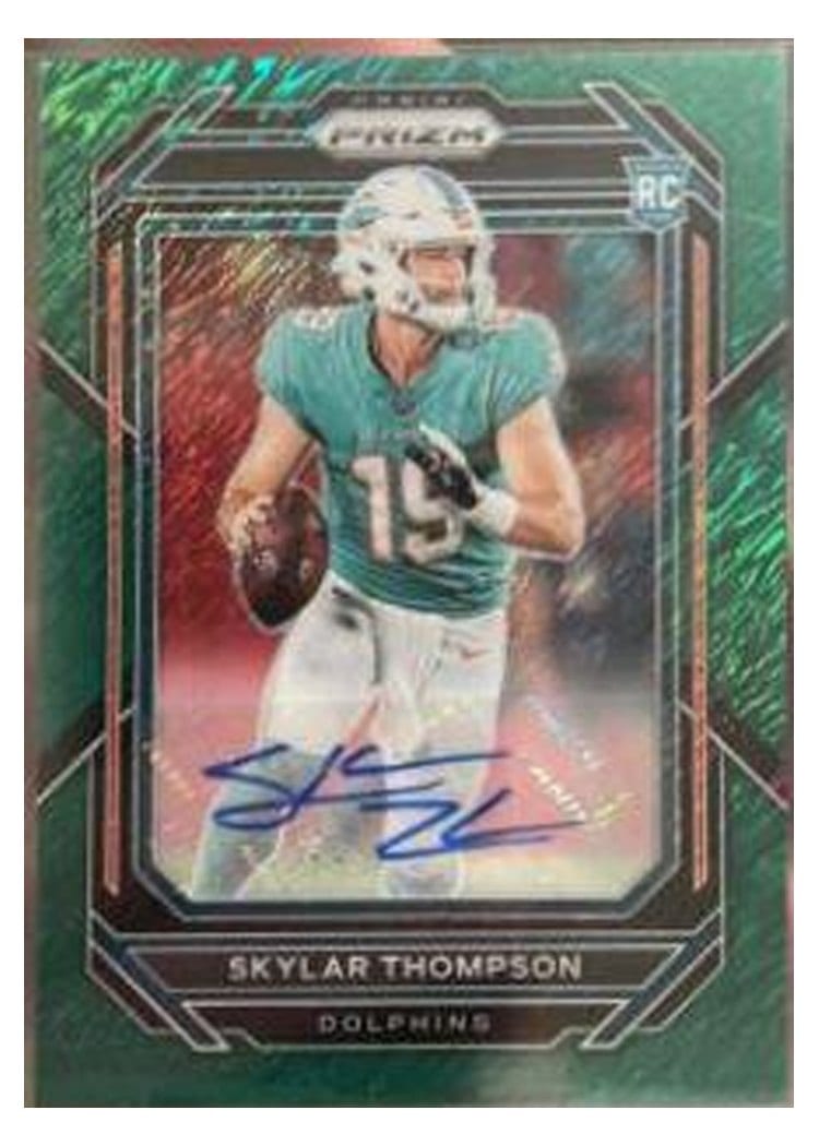 2022 Panini Prizm Base Set Skylar Thompson #354 card