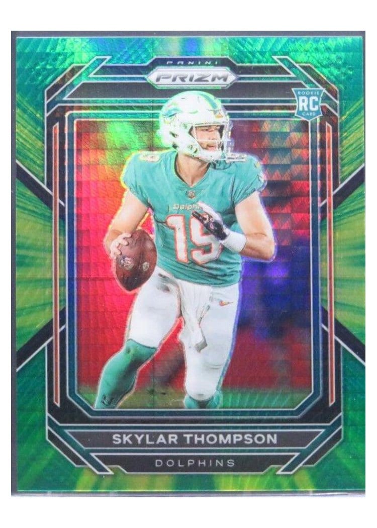 2022 Panini Prizm Base Set Skylar Thompson #354 card