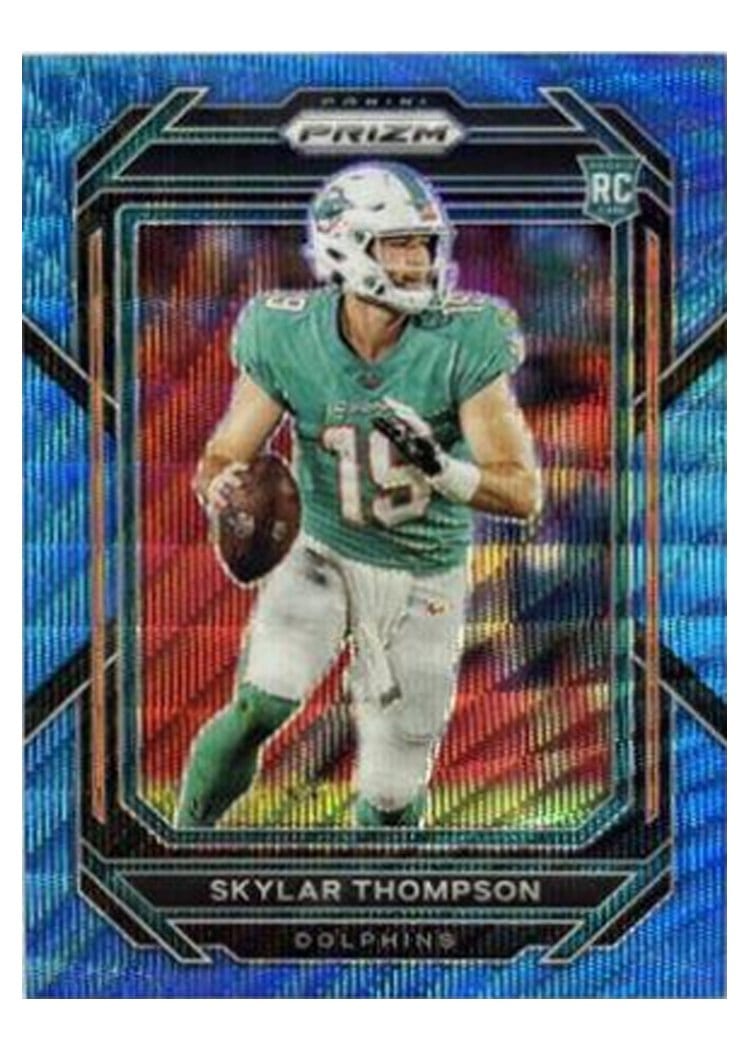 2022 Panini Prizm Base Set Skylar Thompson #354 card