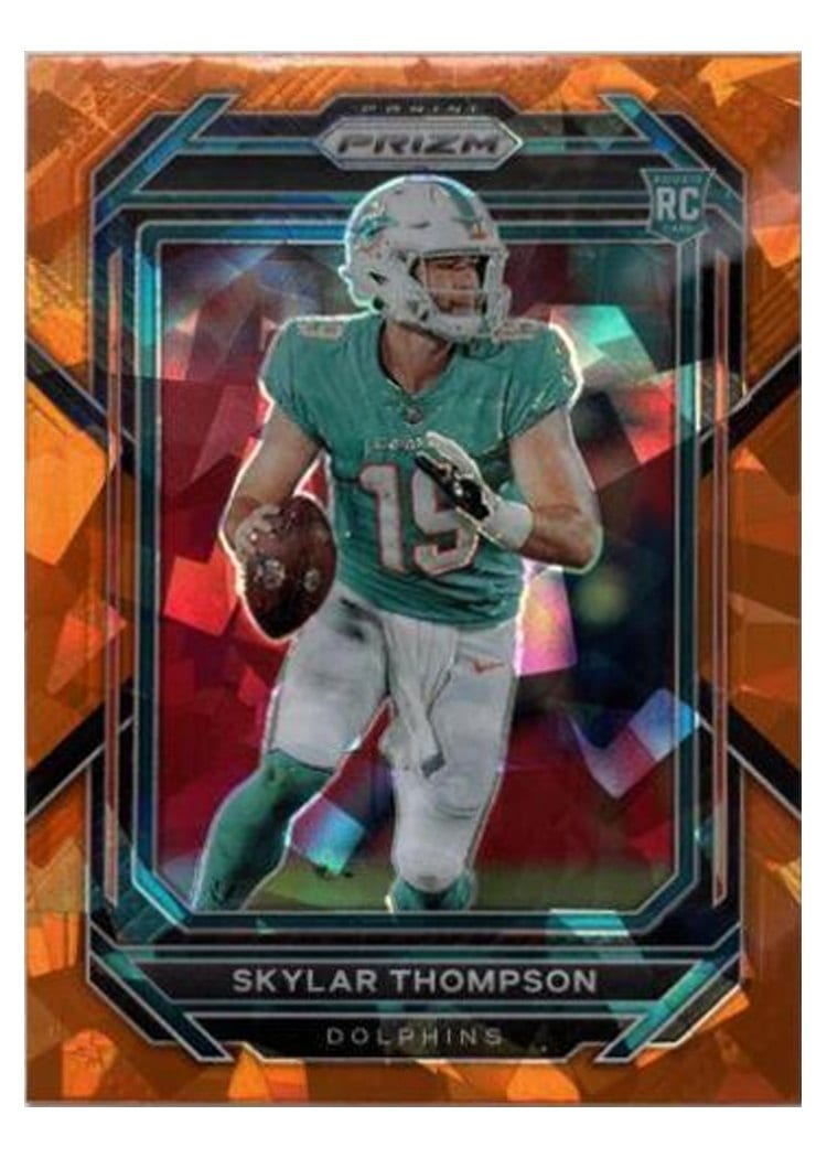 2022 Panini Prizm Base Set Skylar Thompson #354 card