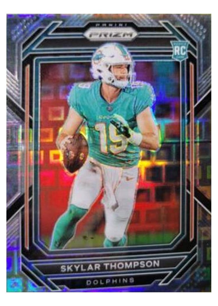 2022 Panini Prizm Base Set Skylar Thompson #354 card