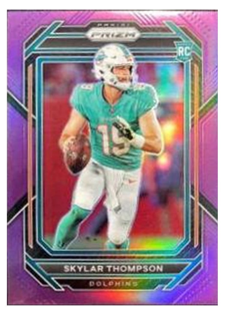 2022 Panini Prizm Base Set Skylar Thompson #354 card