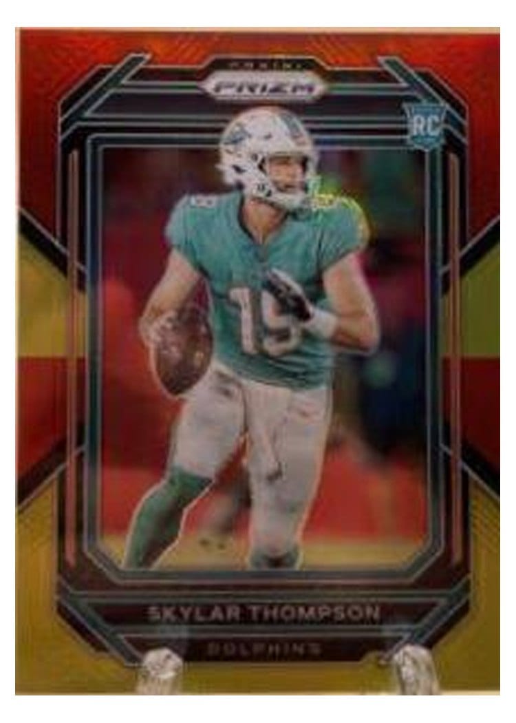 2022 Panini Prizm Base Set Skylar Thompson #354 card