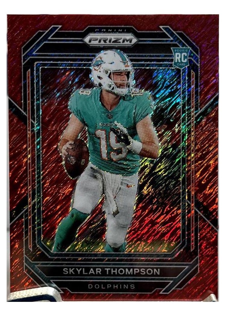 2022 Panini Prizm Base Set Skylar Thompson #354 card