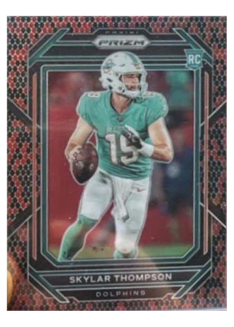 2022 Panini Prizm Base Set Skylar Thompson Snakeskin #354
