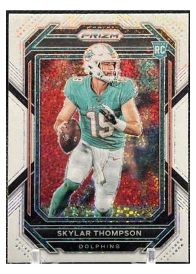 2022 Panini Prizm Base Set Skylar Thompson #354 card