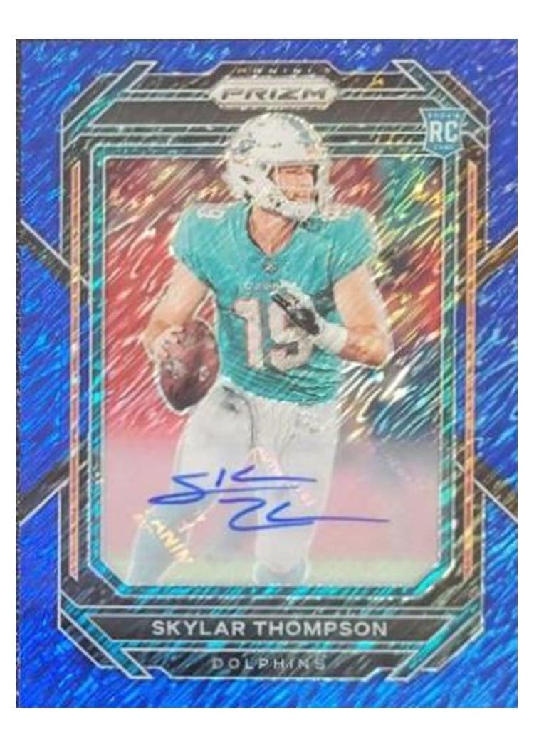 2022 Panini Prizm Base Set Skylar Thompson #354 card