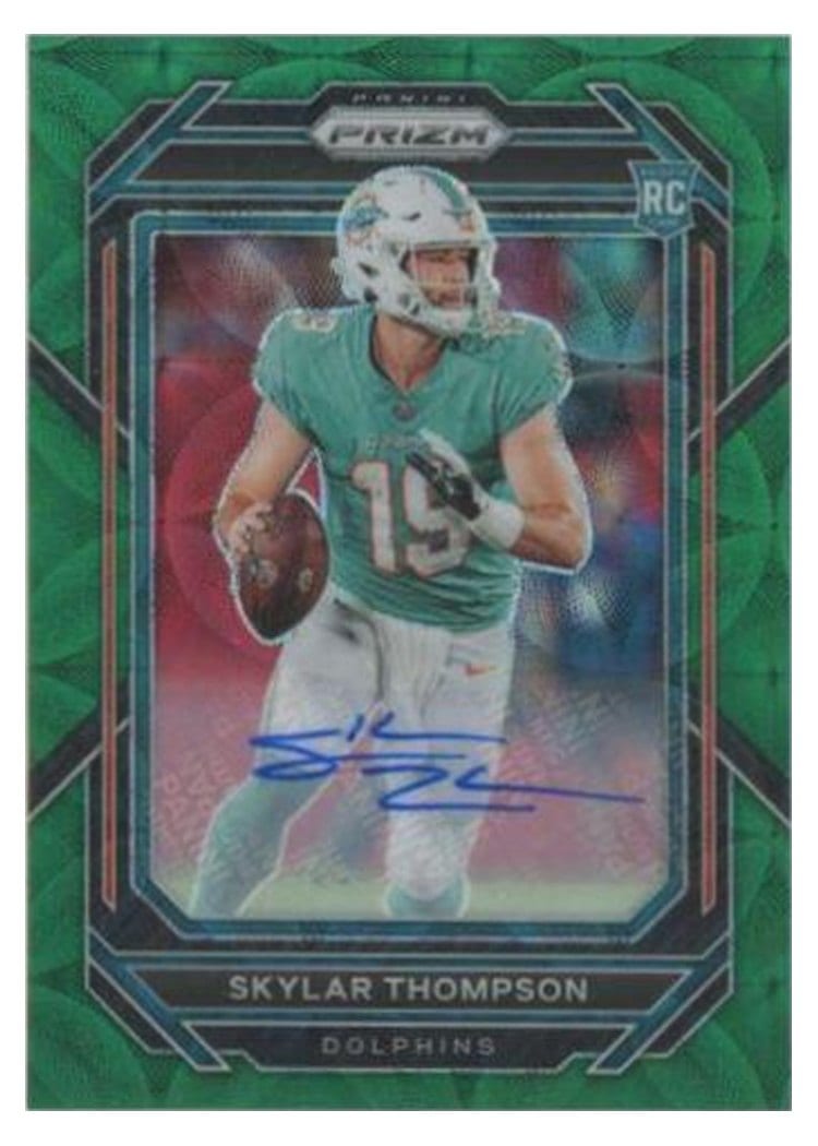 2022 Panini Prizm Base Set Skylar Thompson #354 card