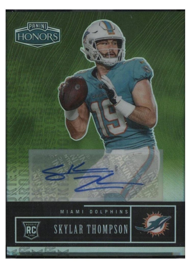 2022 Panini Prizm Base Set Skylar Thompson #354 card