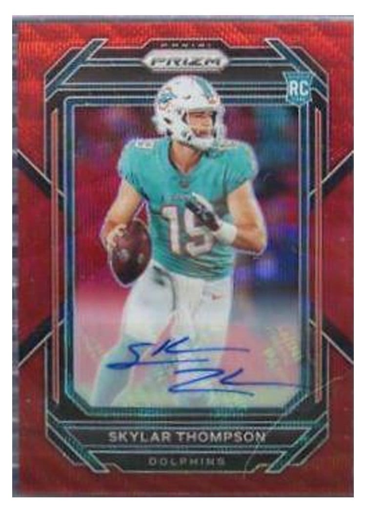 2022 Panini Prizm Base Set Skylar Thompson #354 card