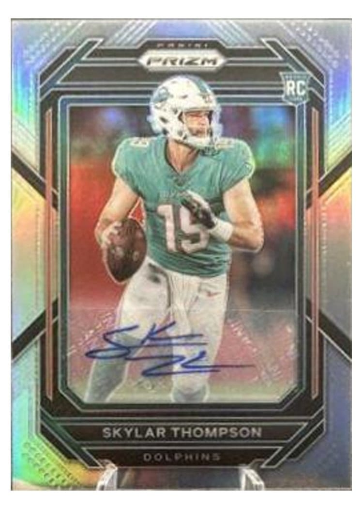 2022 Panini Prizm Base Set Skylar Thompson #354 card