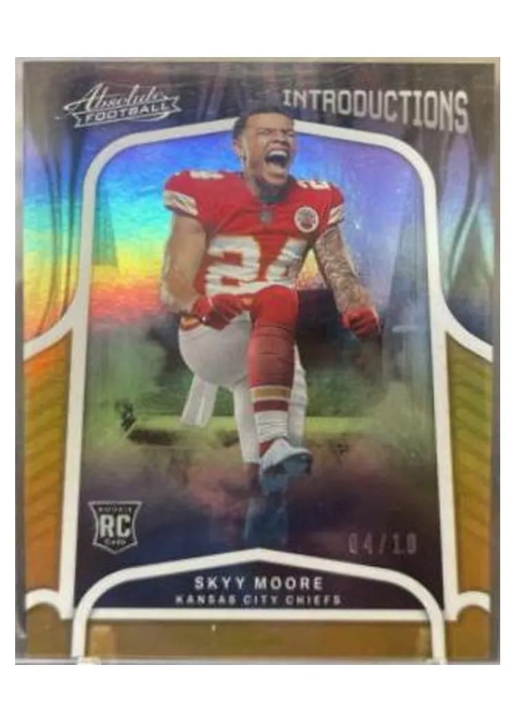 2022 Panini Absolute Introductions Skyy Moore #INT-16 card
